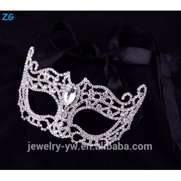 Wholesale crystal party masks, masquerade masks with stone